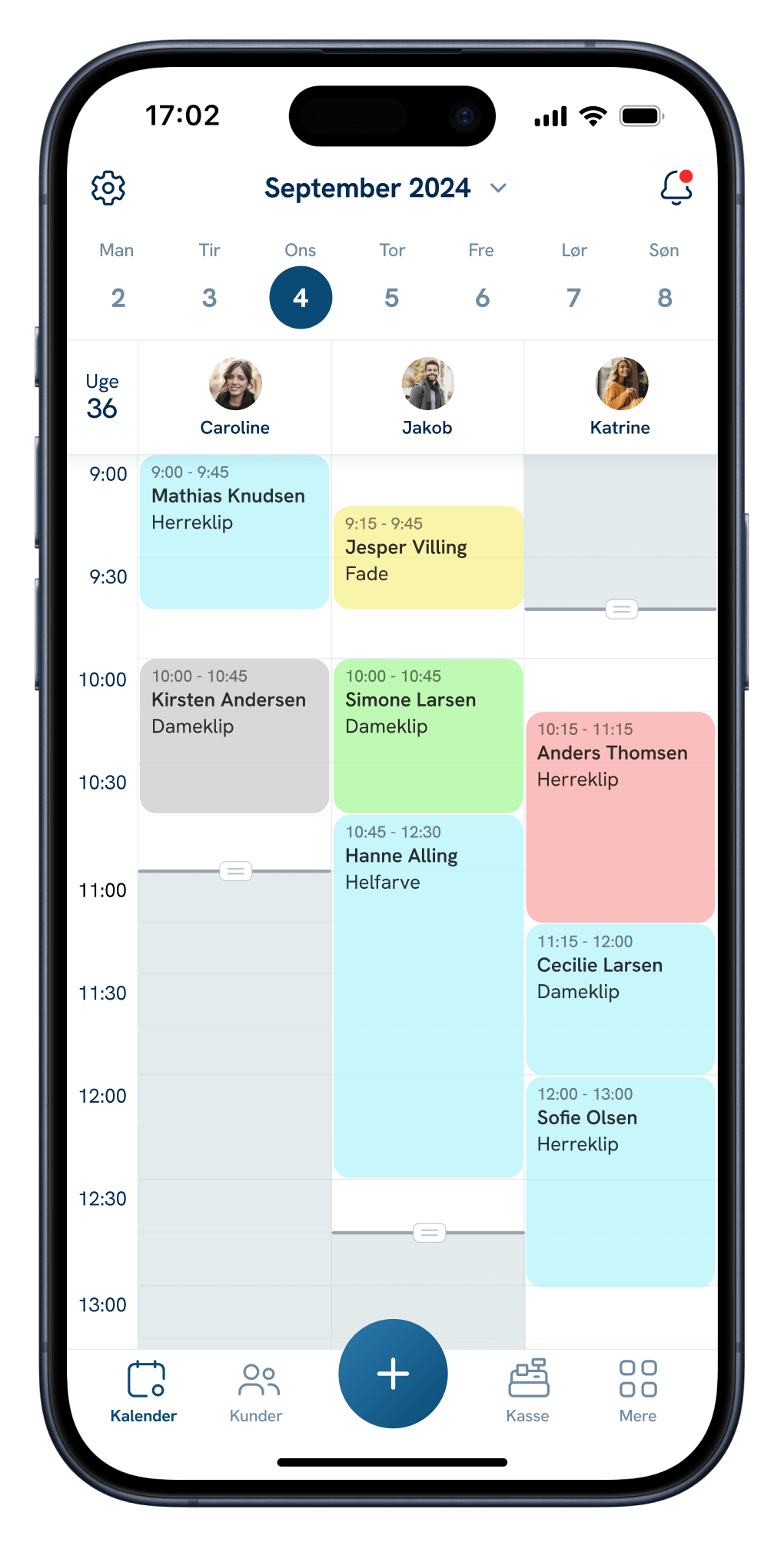 App calendar